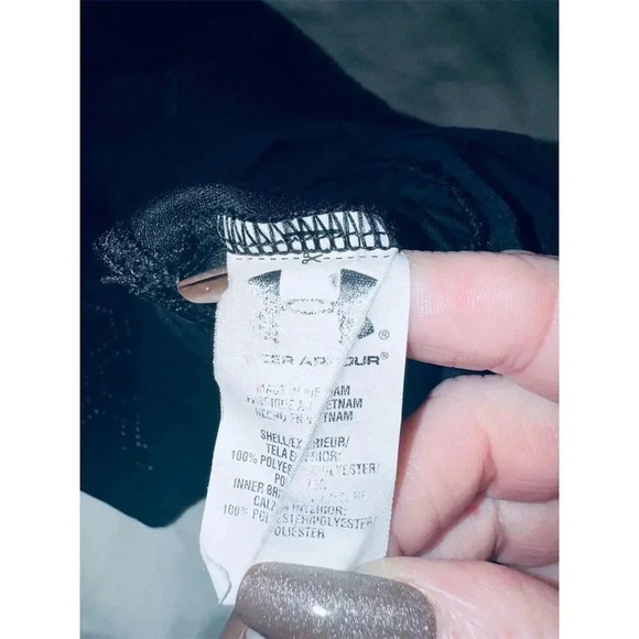 Under Armour Women's HeatGear Running Shorts S Black Lightweight Activewear - Picture 6 of 9